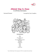 Alleluia! Sing to Jesus! Orchestra sheet music cover